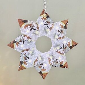 Origami Ornament #S12 - Medium Star
